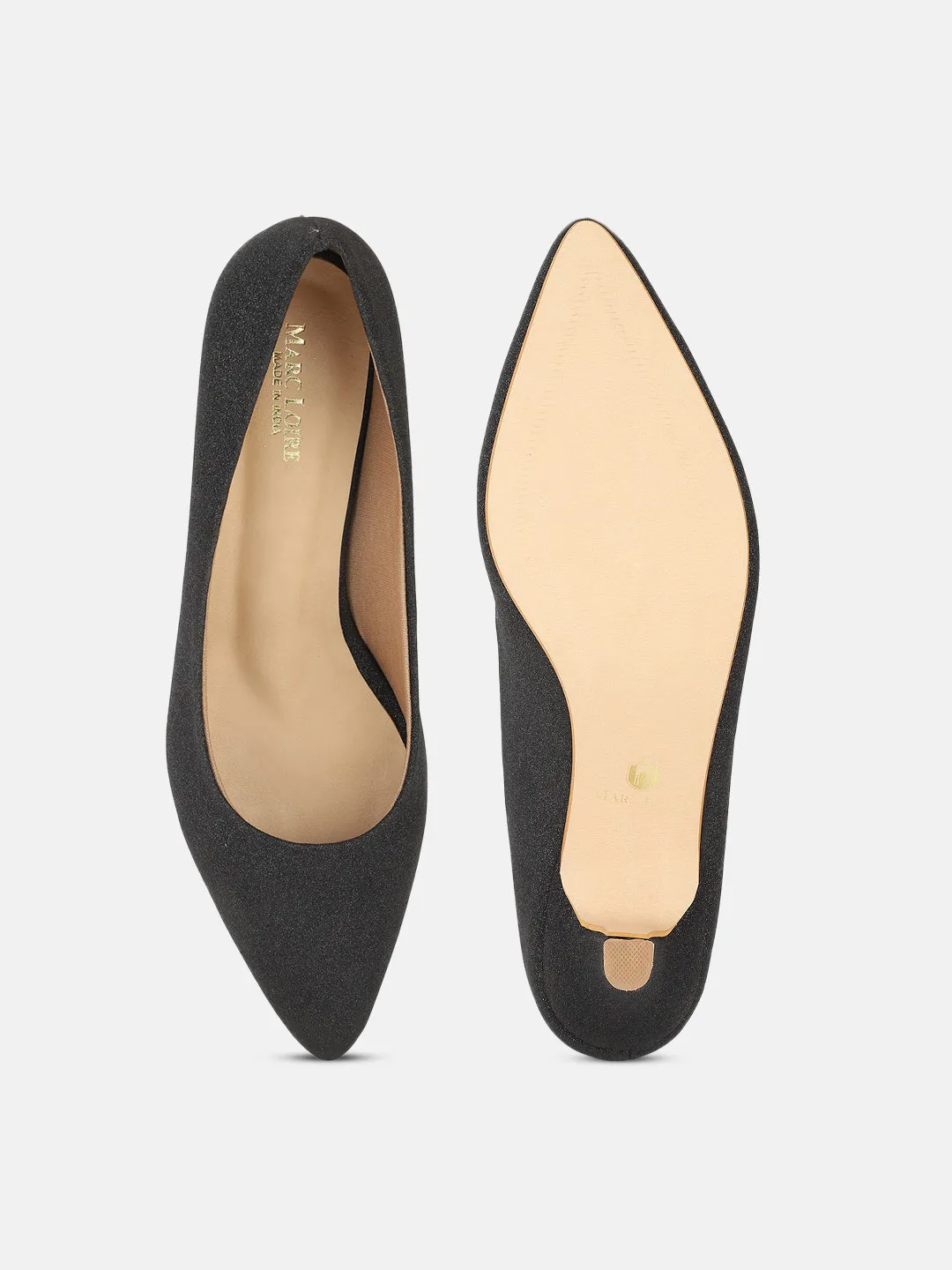Embellished PU Kitten Pumps