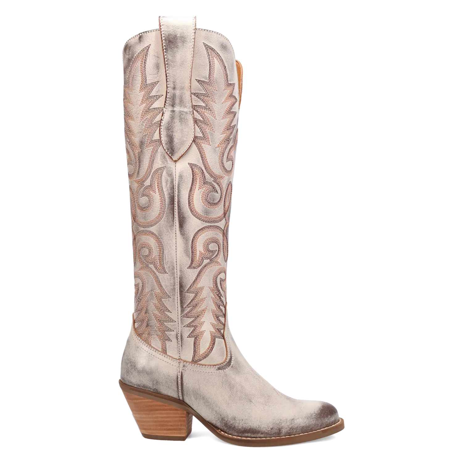 Faded Love Brown Metallic Leather Boot (DS)