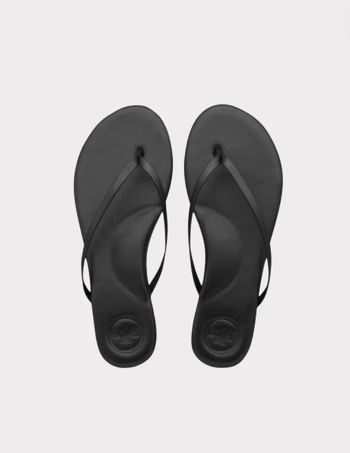 Indie Classic Thin Strap Sandal Black