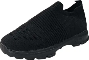Ladmiple Walking Shoes Women Arch Support Slip On Sneakers Breathable Athletic Workout Tennis Running Shoes Gym Sneakers