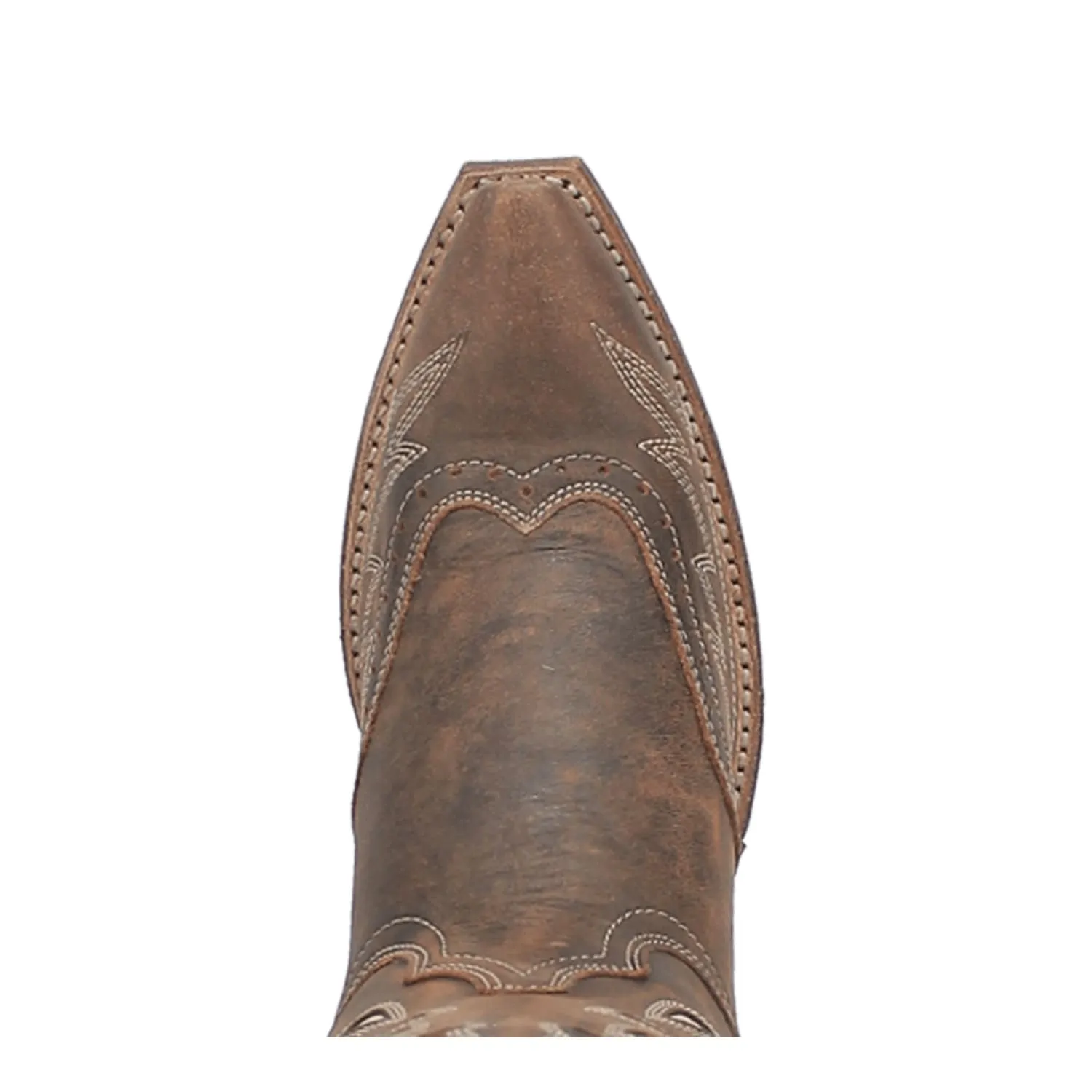 Laredo Women's Zury Snip Toe Leather Boots - Brown 54268