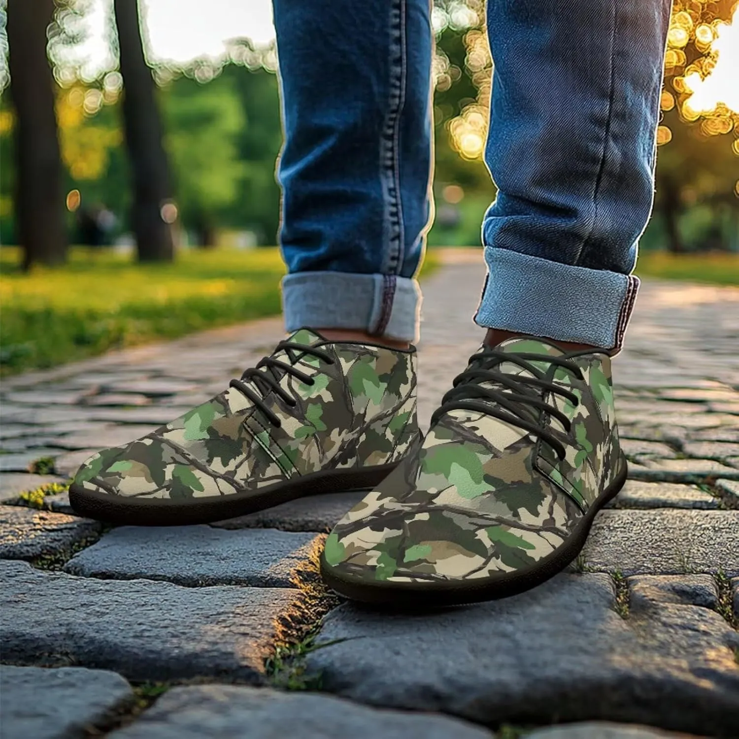 Men's Barefoot Shoes Minimalist Cross-Trainer Shoes Wide Toe Walking Shoes Zero Drop Trail Running Sneakers