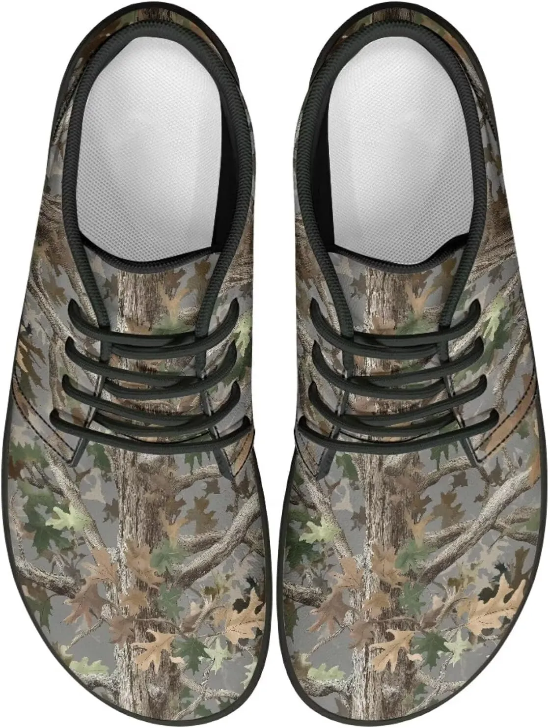 Men's Barefoot Shoes Minimalist Cross-Trainer Shoes Wide Toe Walking Shoes Zero Drop Trail Running Sneakers