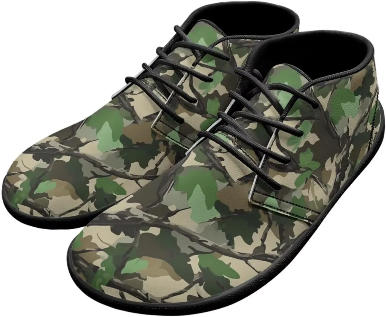 Men's Barefoot Shoes Minimalist Cross-Trainer Shoes Wide Toe Walking Shoes Zero Drop Trail Running Sneakers