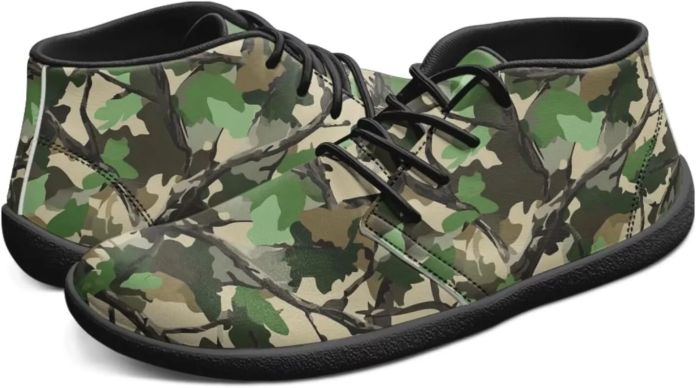 Men's Barefoot Shoes Minimalist Cross-Trainer Shoes Wide Toe Walking Shoes Zero Drop Trail Running Sneakers