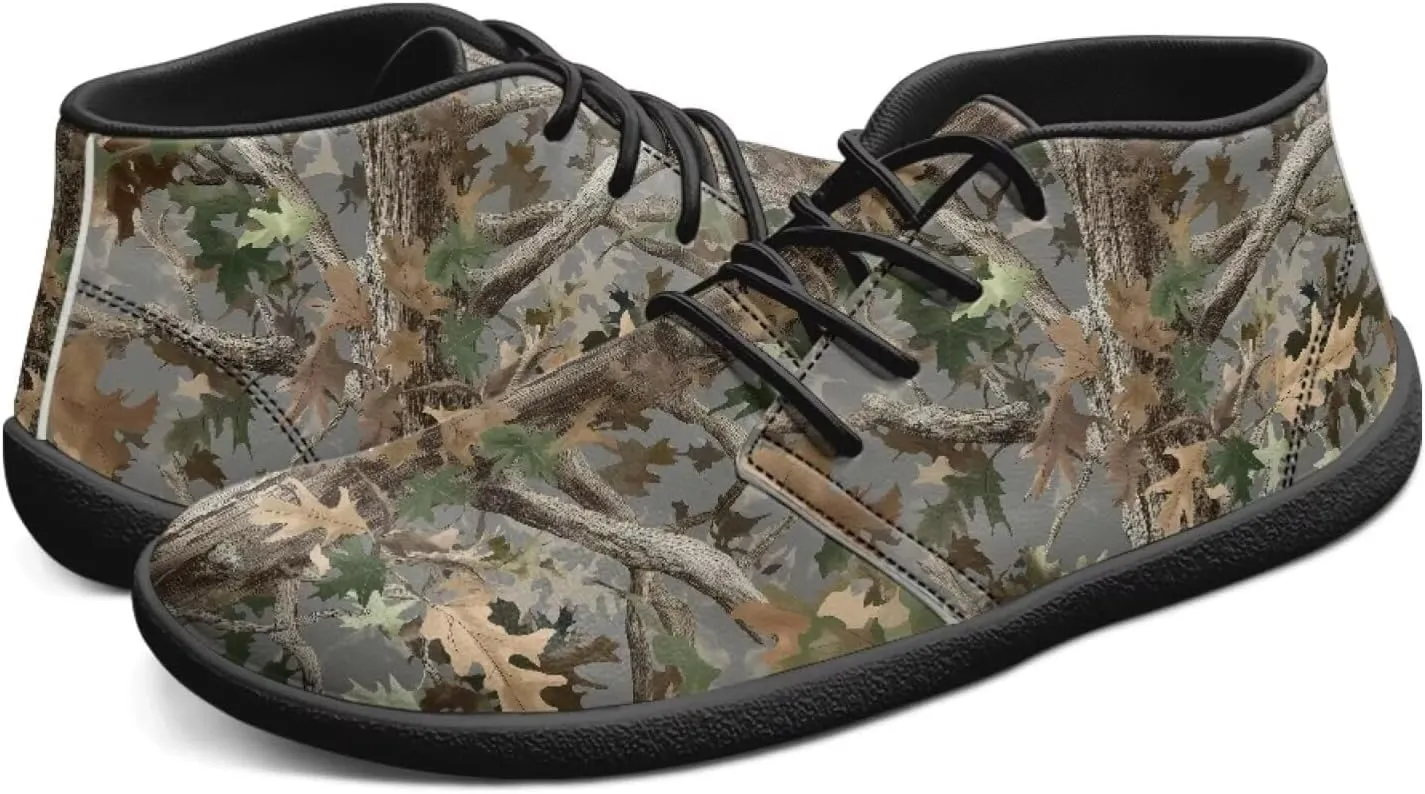 Men's Barefoot Shoes Minimalist Cross-Trainer Shoes Wide Toe Walking Shoes Zero Drop Trail Running Sneakers