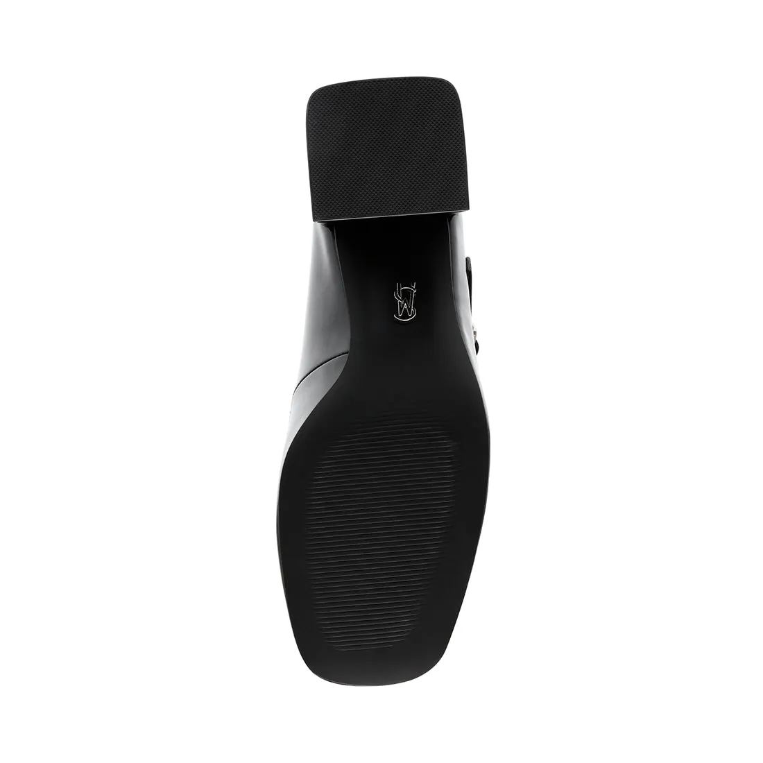 Pep Talk Sandal BLACK PATENT