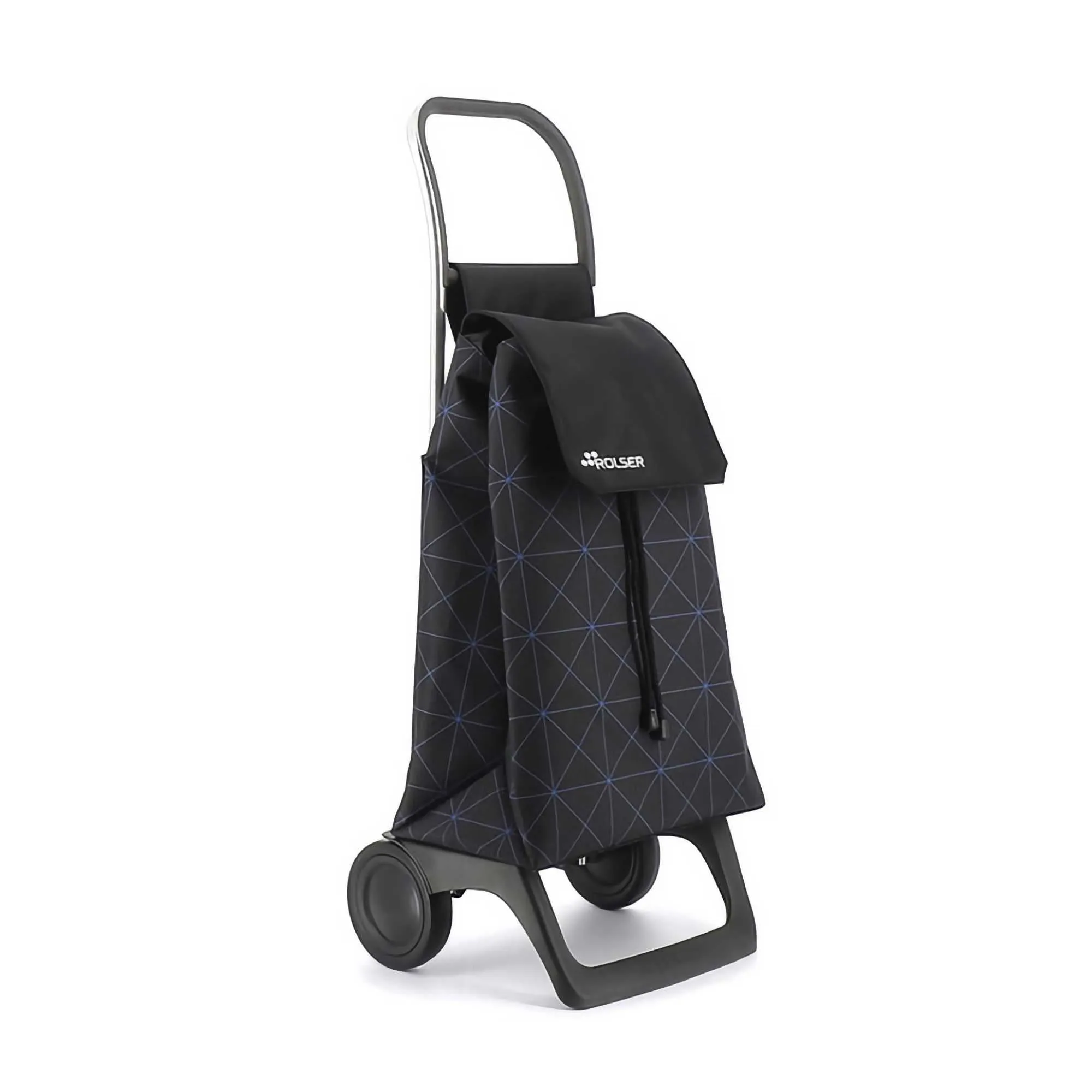Rolser Baby Star shopping cart, Black/Azul