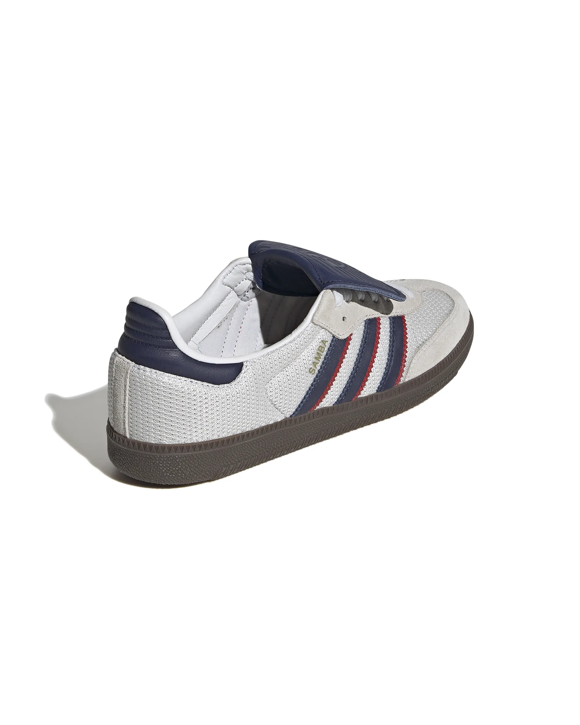 Samba LT - Crystal White / Dark Blue / Gum