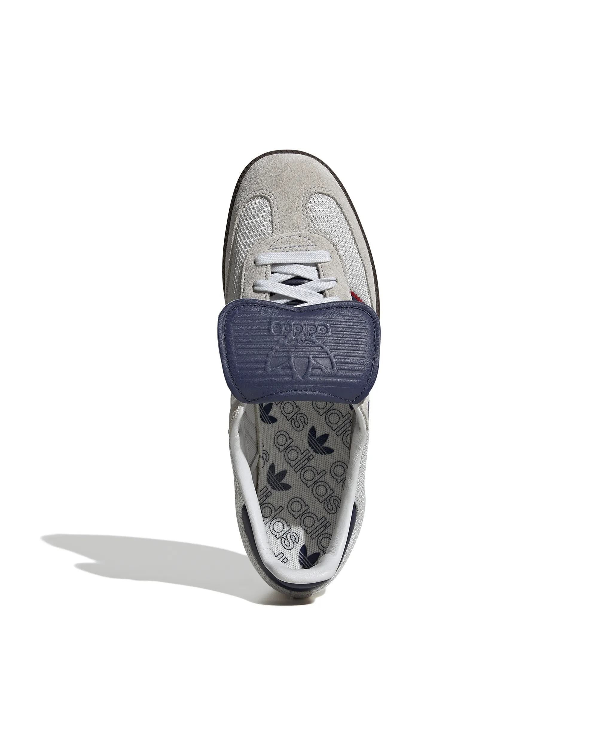 Samba LT - Crystal White / Dark Blue / Gum