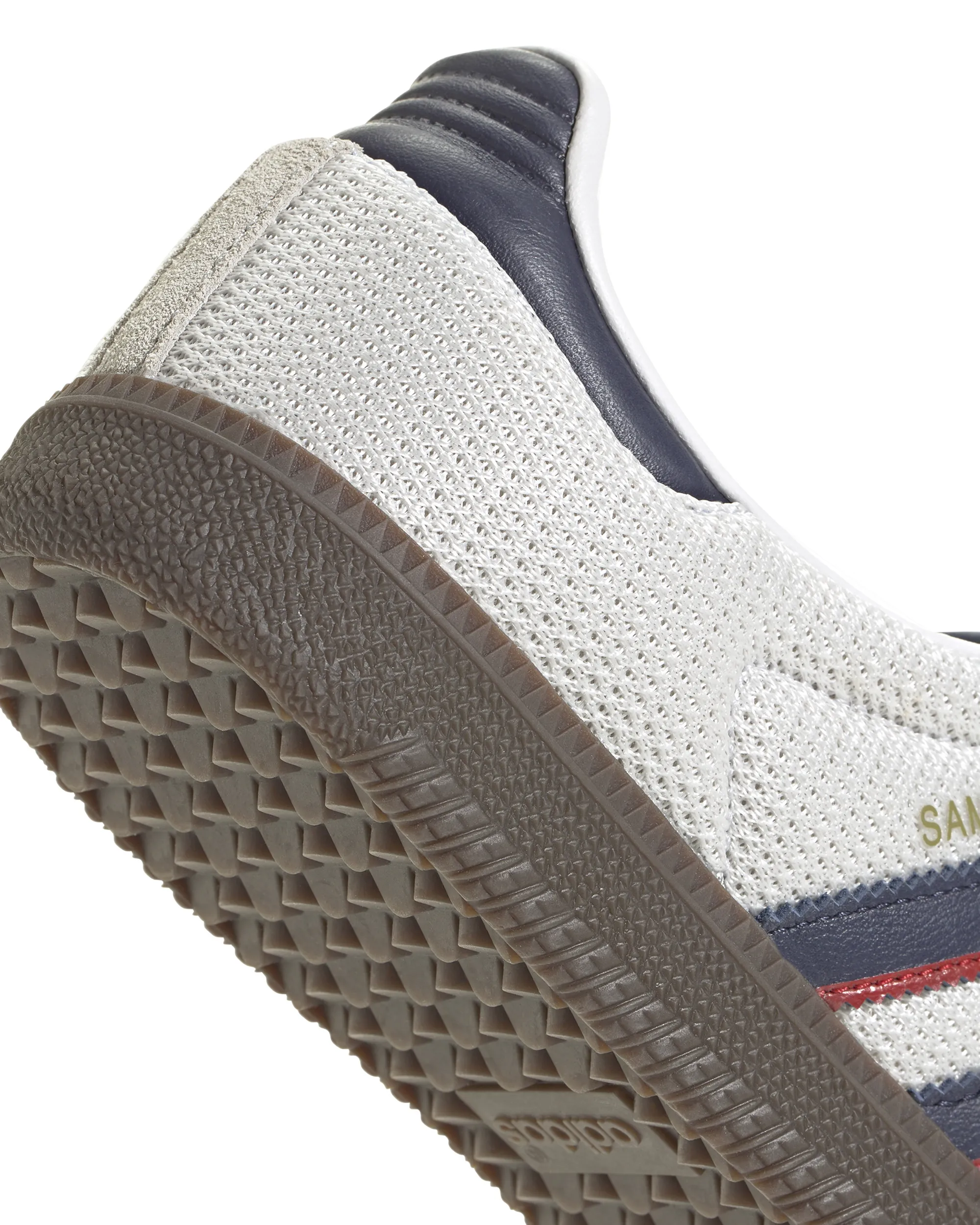 Samba LT - Crystal White / Dark Blue / Gum