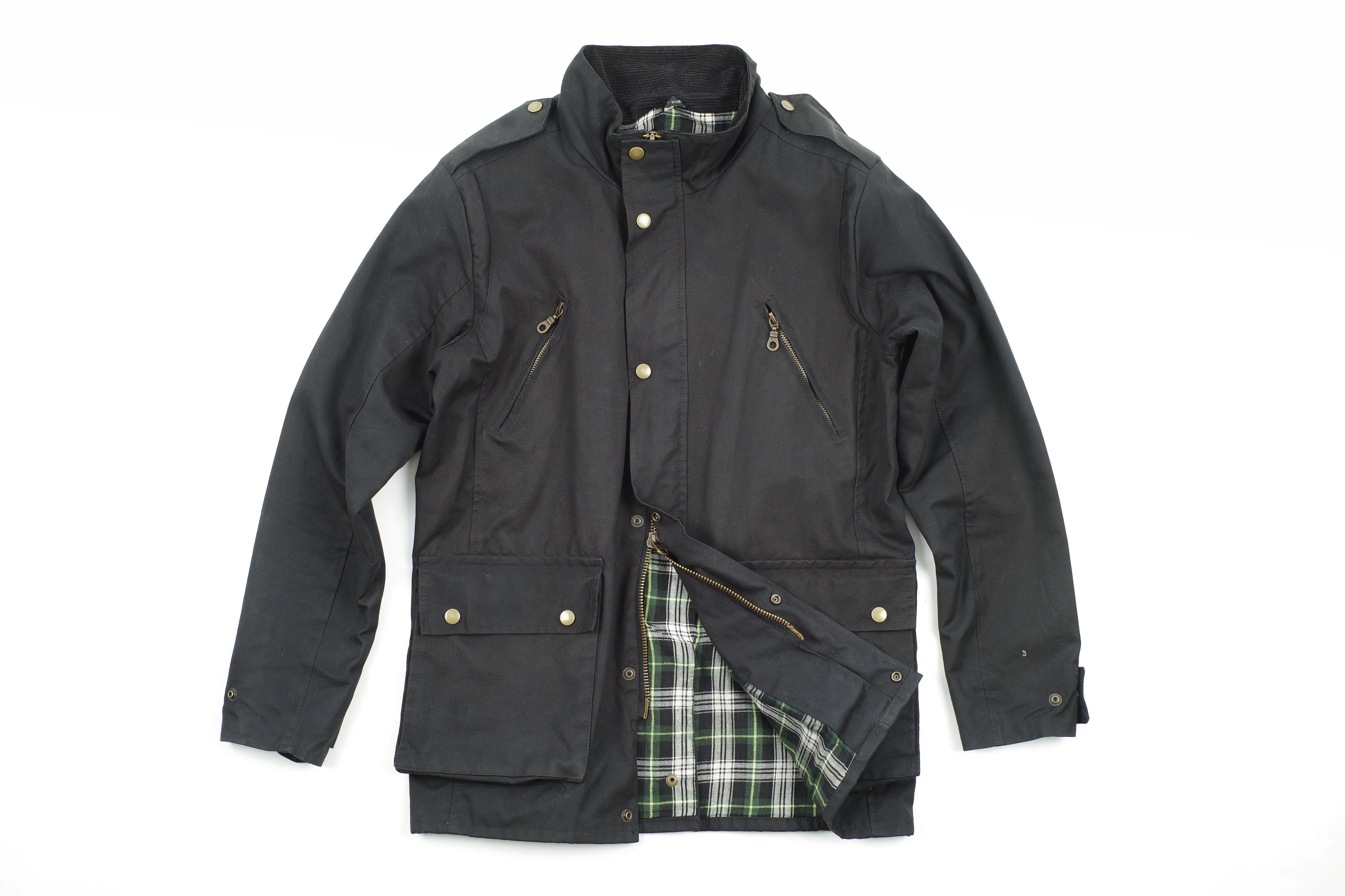 Savvy Citizen British Waxed Cotton Men's Jacket, Size S