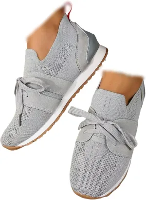 Tennis Shoes Womens Walking Running Slip On Non Slip Gym Workout Shoes Fashion Breathable Mesh Athletic Sneakers 2025