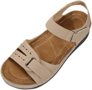 Womens Walking Sandals Comfortable Stylish Athletic Flat Summer Shoes for Hiking, Outdoors, Travel, Sports, Beach
